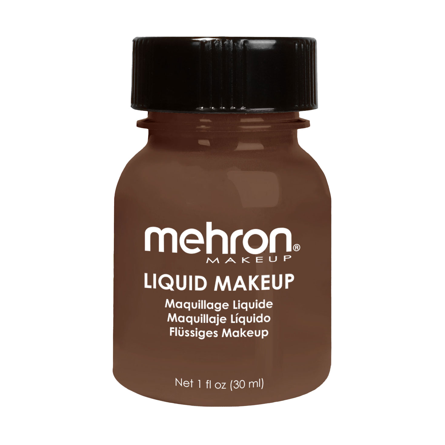 Рідкий грим для обличчя та тіла Mehron Liquid Makeup, Sable Brown, 30 мл